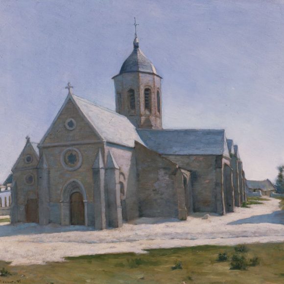 L’Église Saint-Michel, Étaples, 1885