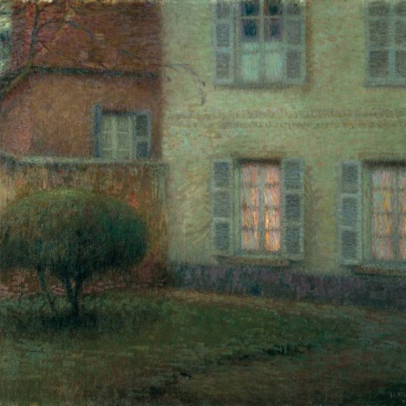 Fenêtres éclairées, Beauvais, 1900