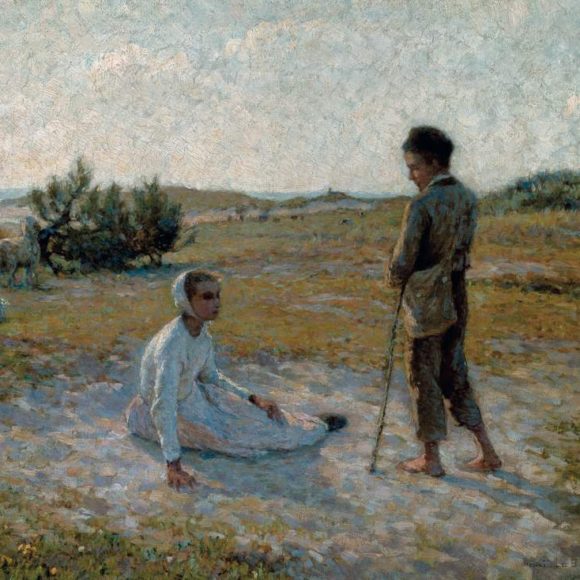 Sur les dunes, Étaples, 1888