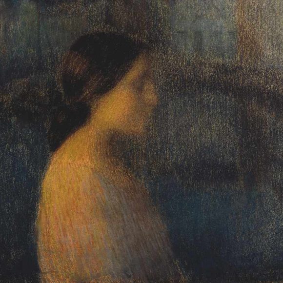 Tête de femme, Bruges, 1899